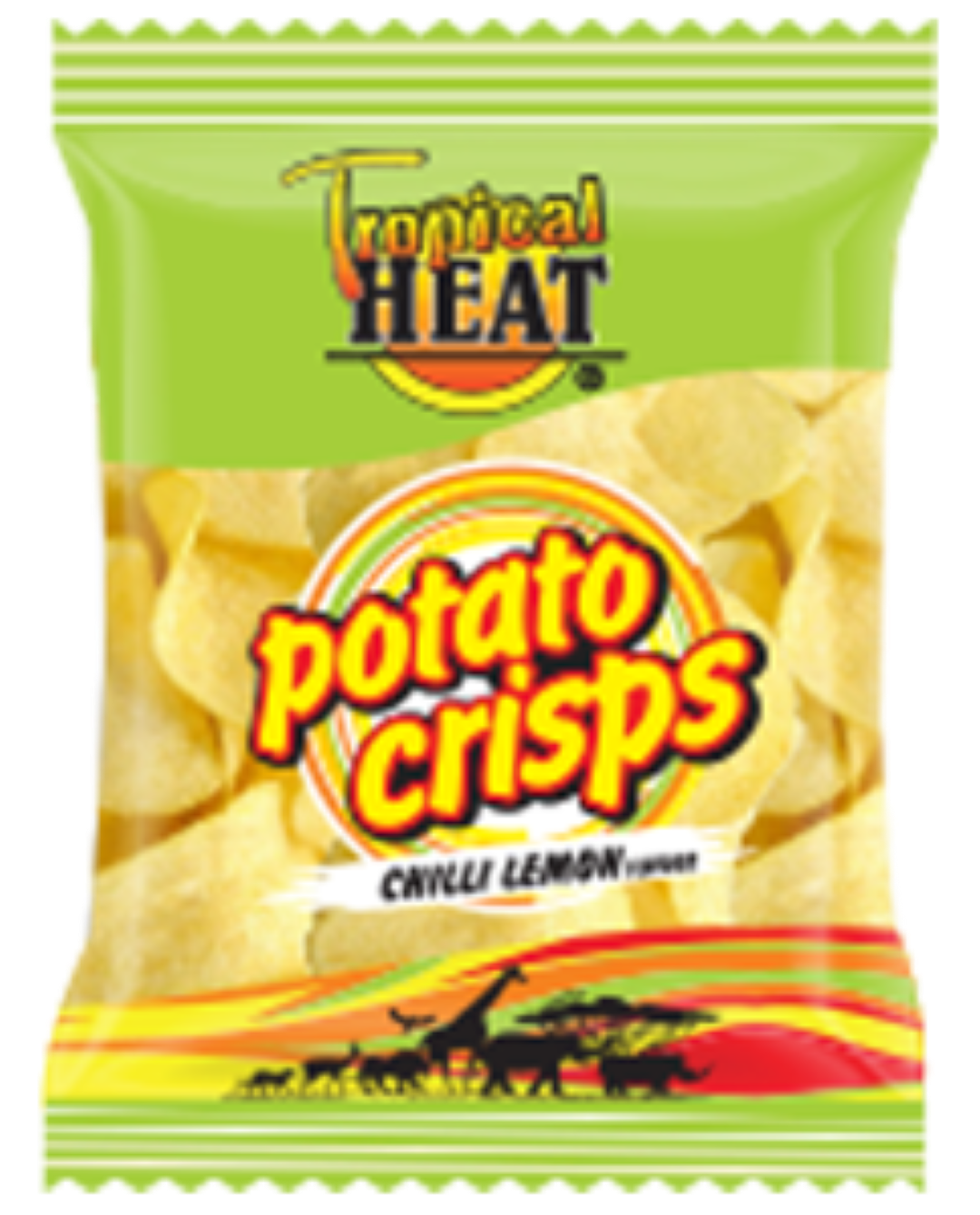 TROPICAL HEAT CHILLI LEMON CRISPS 200G
